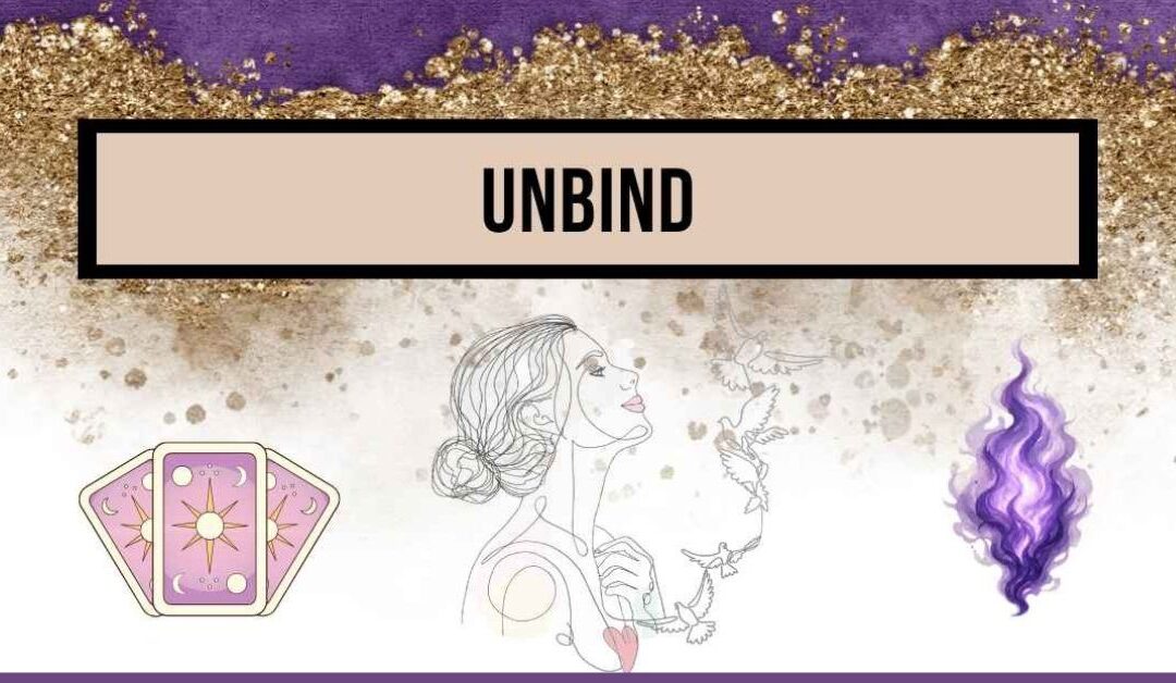 UNBIND. Card. Cord removal. Clarity.